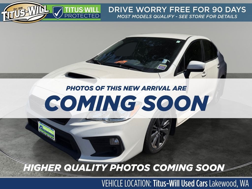 2019 Subaru WRX Base