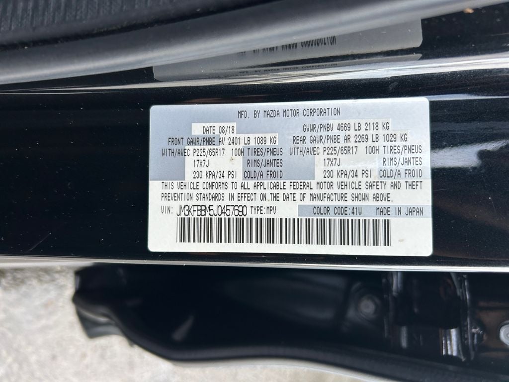 2018 Mazda Mazda CX-5 Sport