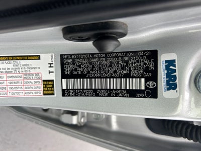 2021 Toyota Prius LE