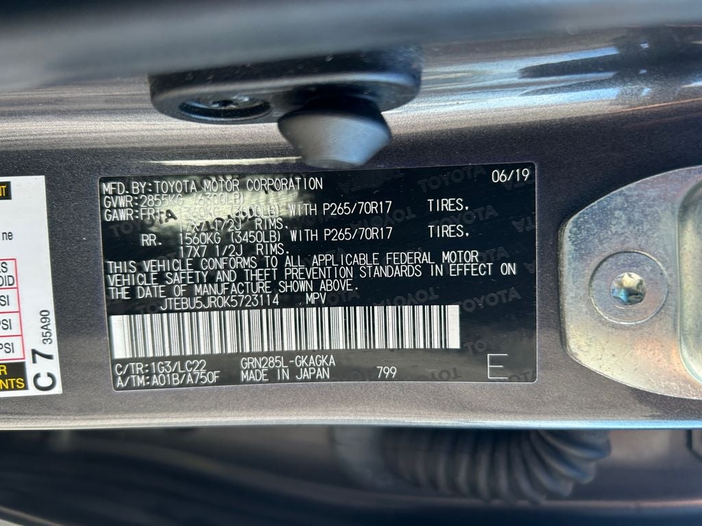 2019 Toyota 4Runner TRD Off-Road