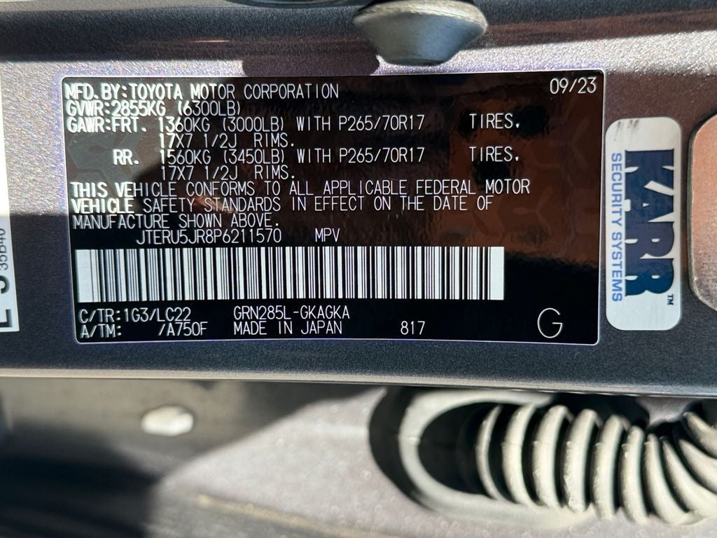 2023 Toyota 4Runner TRD Off-Road Premium