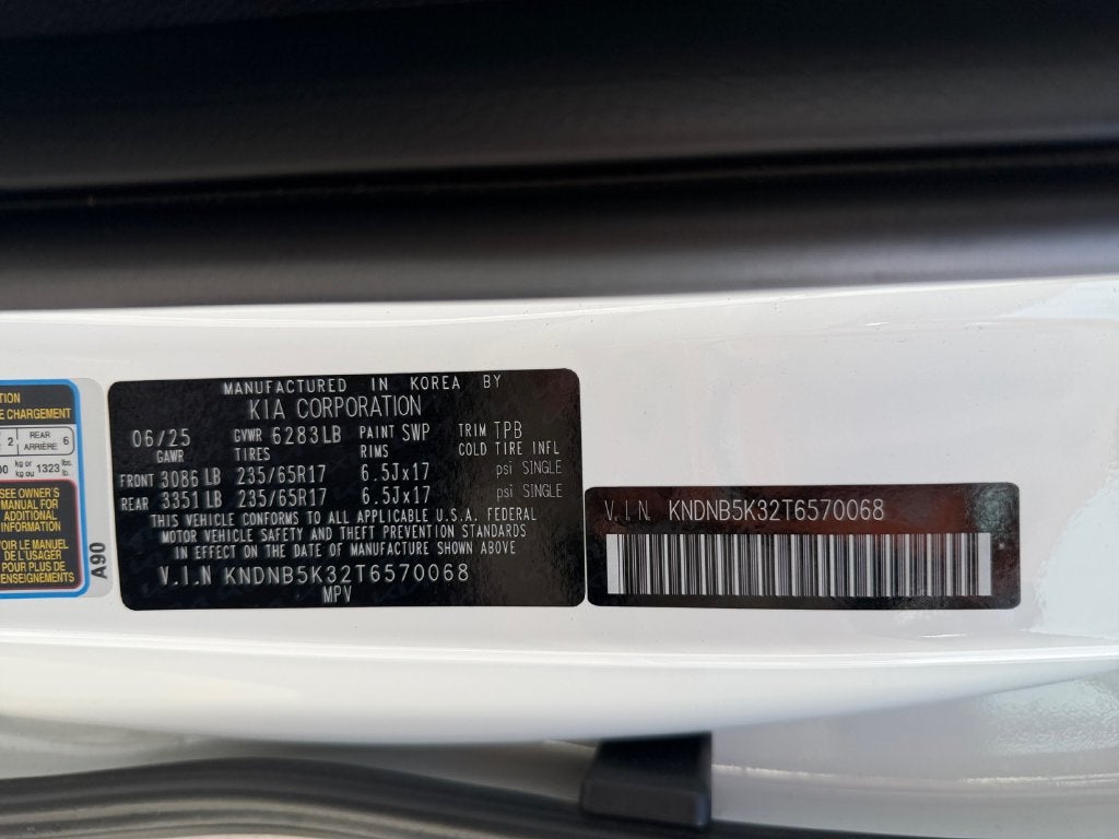 2026 Kia Carnival LXS