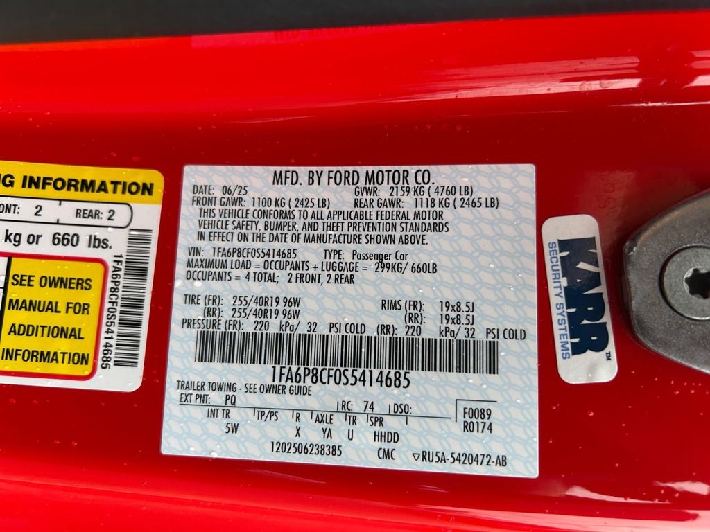 2025 Ford Mustang GT Premium
