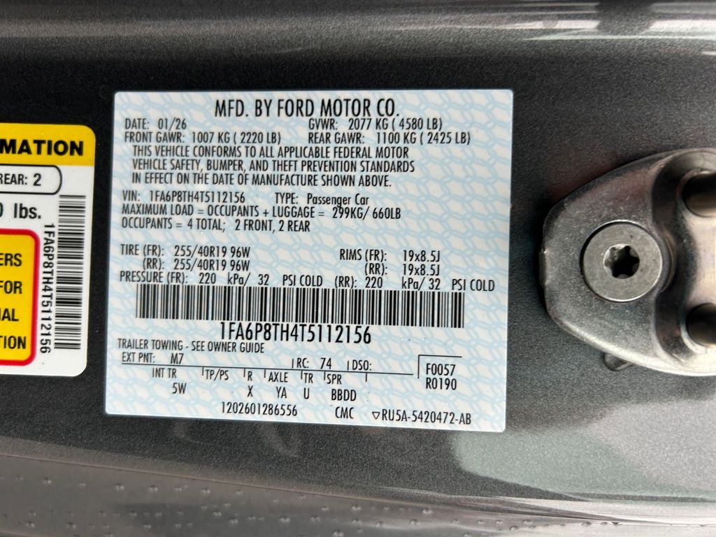 2026 Ford Mustang EcoBoost