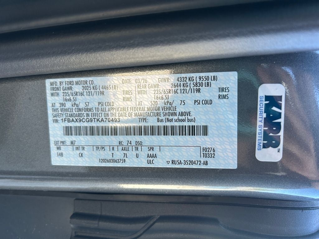 2026 Ford Transit-350 Passenger Van XLT
