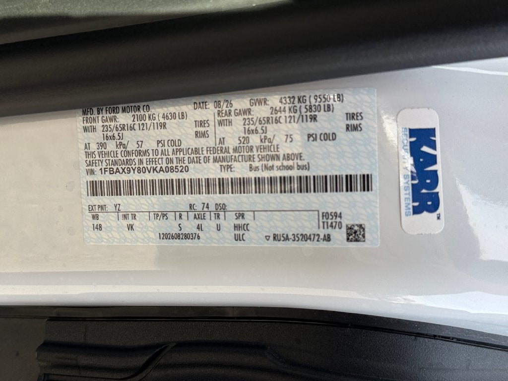2027 Ford Transit-350 XL