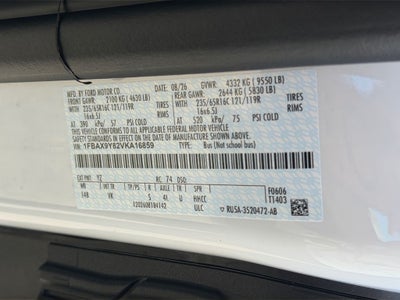 2027 Ford Transit-350 XL
