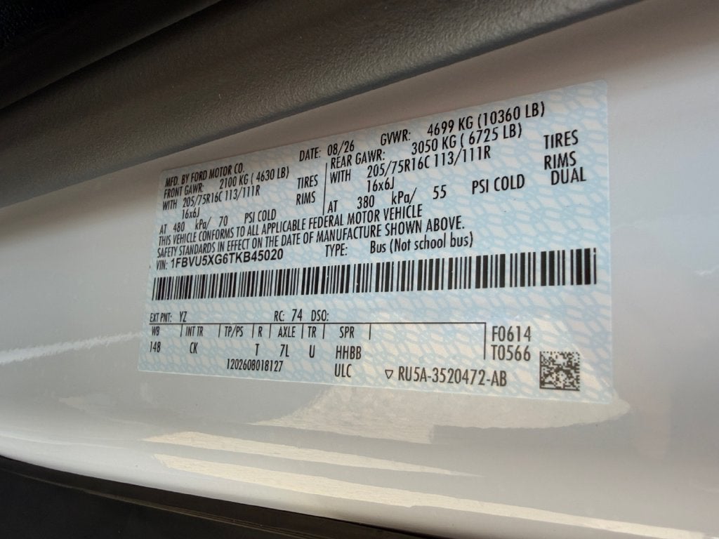 2026 Ford Transit-350 XLT