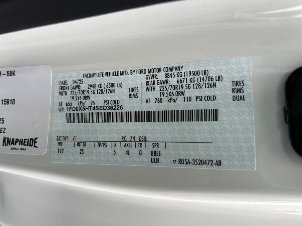 2025 Ford F-550 Mechanics Truck XLT DRW