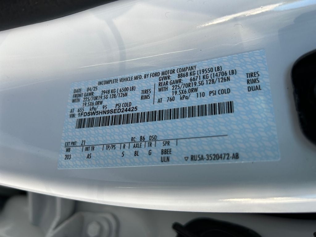 2025 Ford F-550SD XL DRW