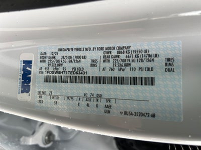 2026 Ford F-550SD Lariat DRW