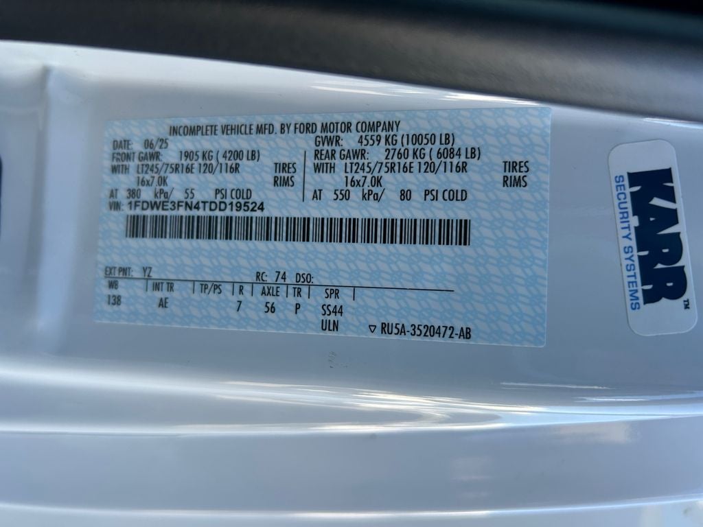 2026 Ford E-350 KUV Base Cutaway