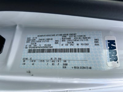 2027 Ford E-450SD Base