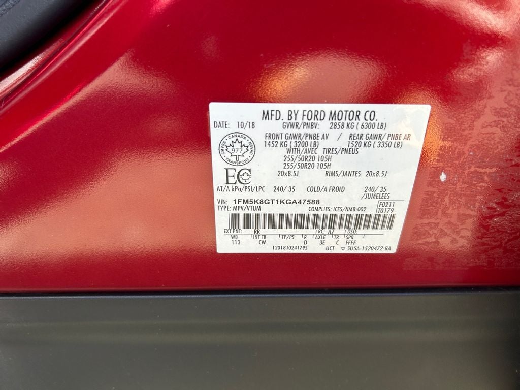 2019 Ford Explorer Sport