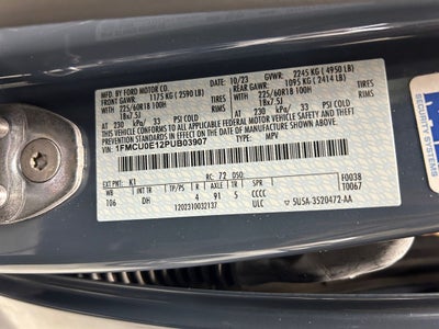 2023 Ford Escape Plug-In Hybrid Base