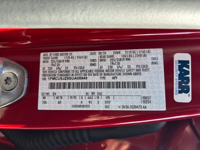 2025 Ford Escape Hybrid Platinum