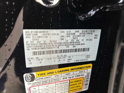 2025 Ford Expedition Max Platinum