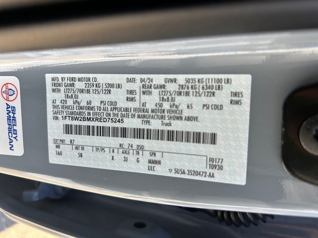 2024 Ford F-250SD SHELBY SUPER BAJA