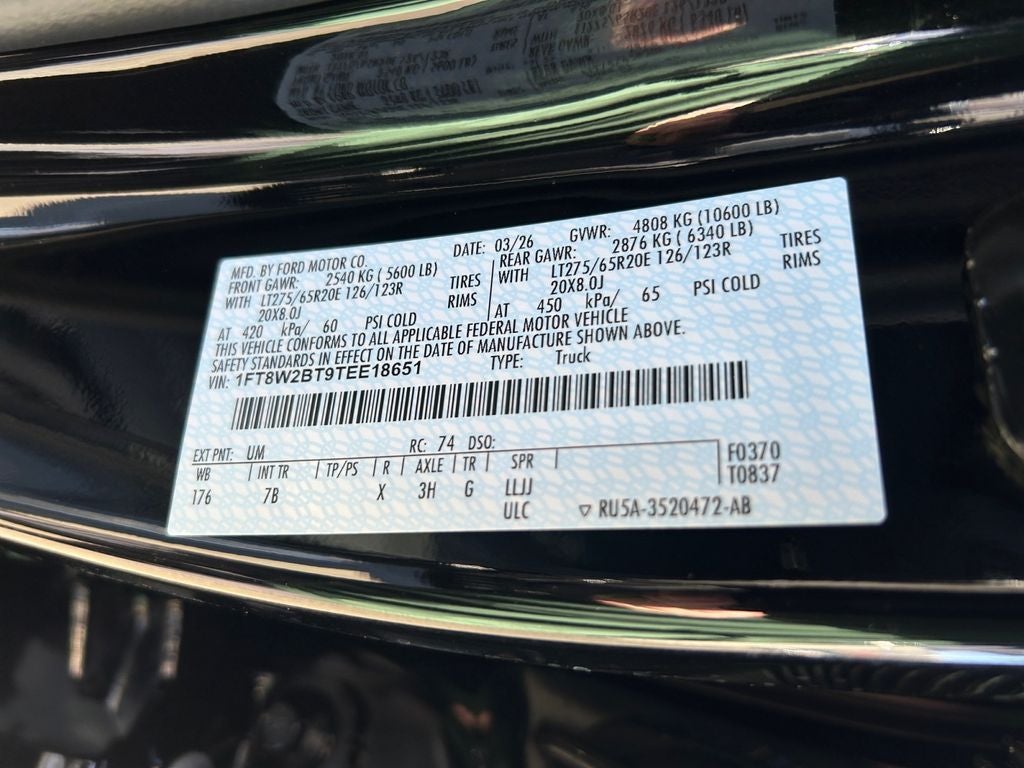 2026 Ford F-250SD Platinum