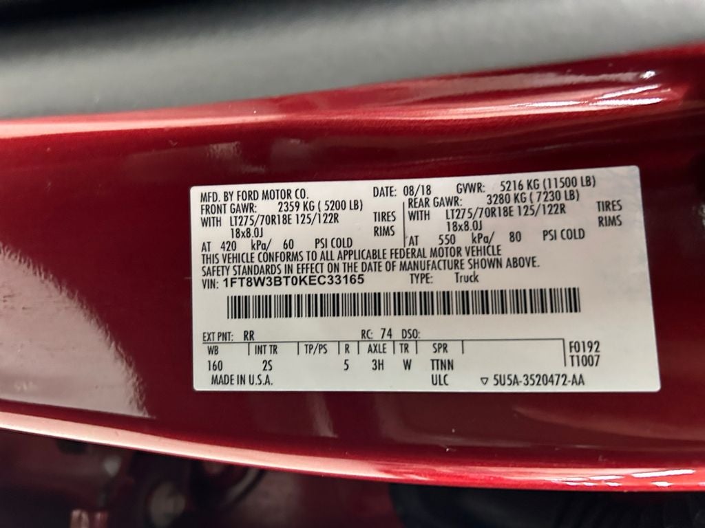 2019 Ford F-350SD XLT