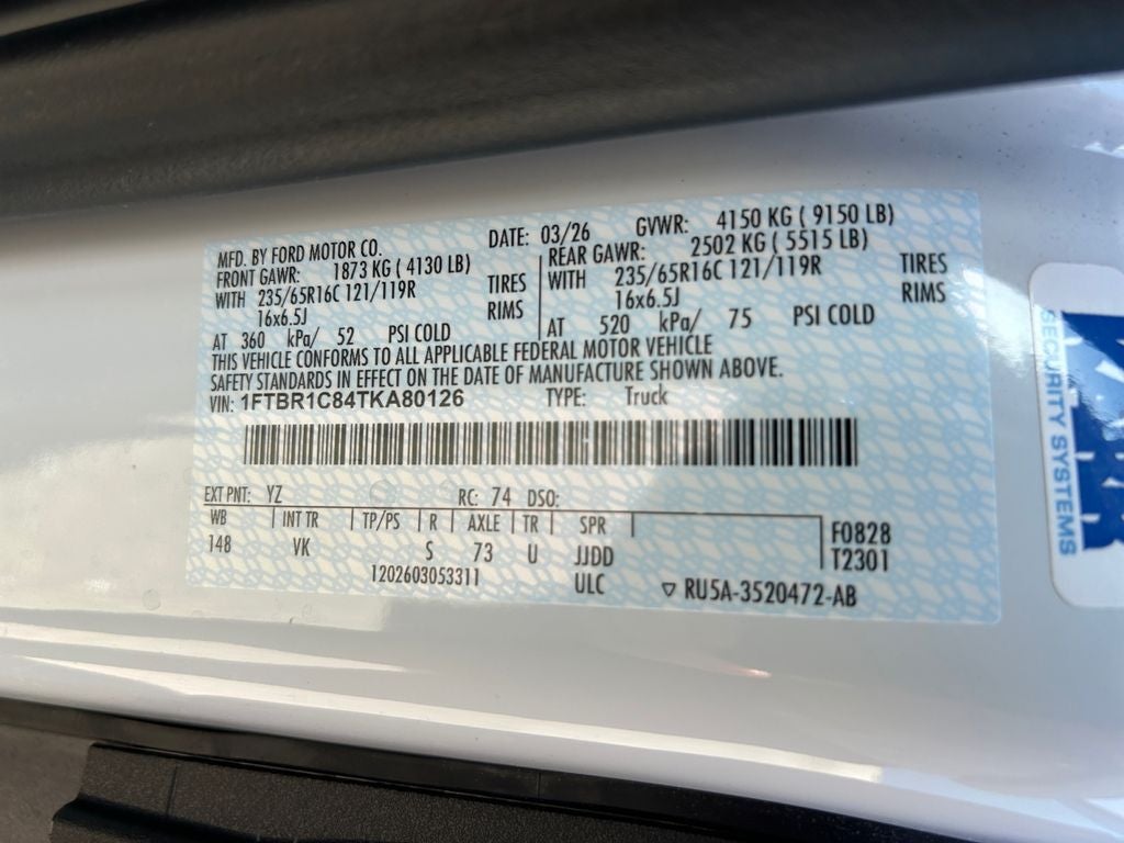 2026 Ford Transit-250 Base