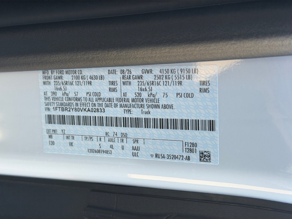 2027 Ford Transit-250 Base