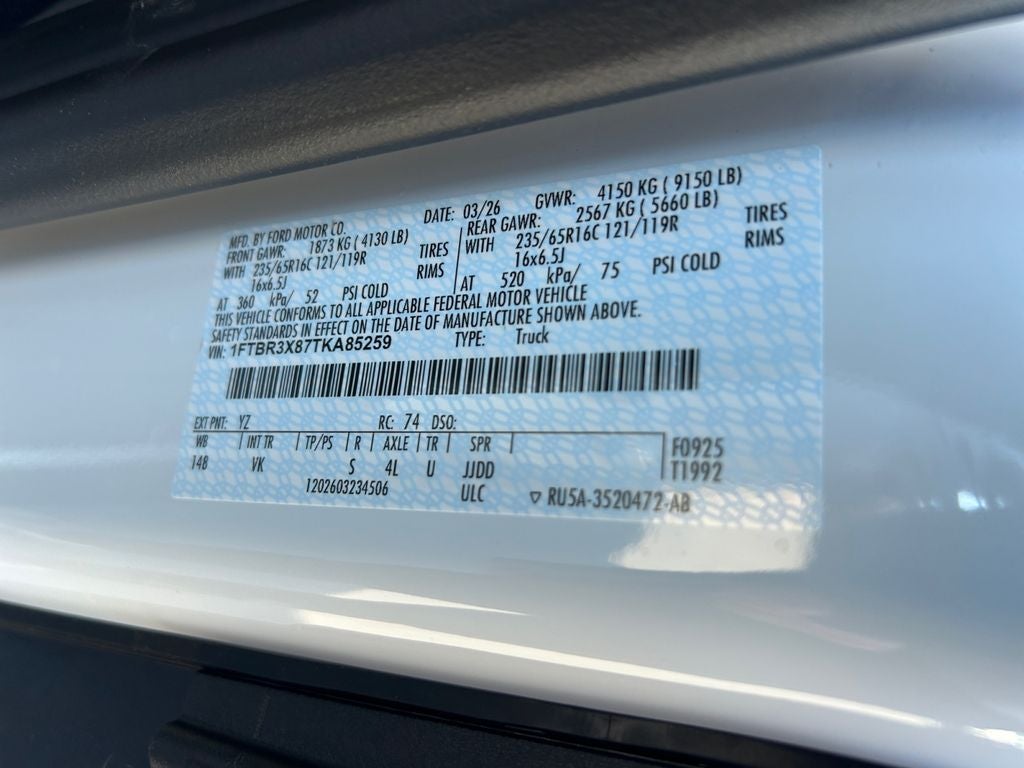2026 Ford Transit-250 Base