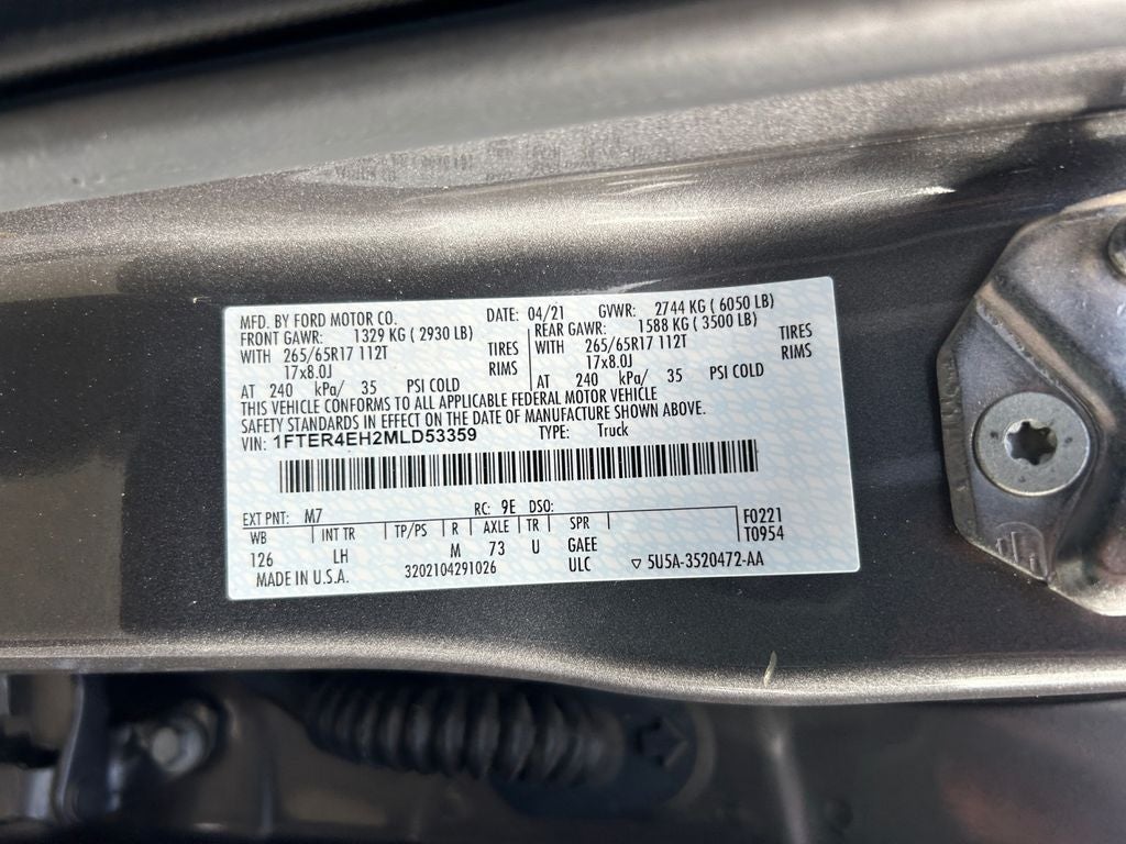 2021 Ford Ranger XLT