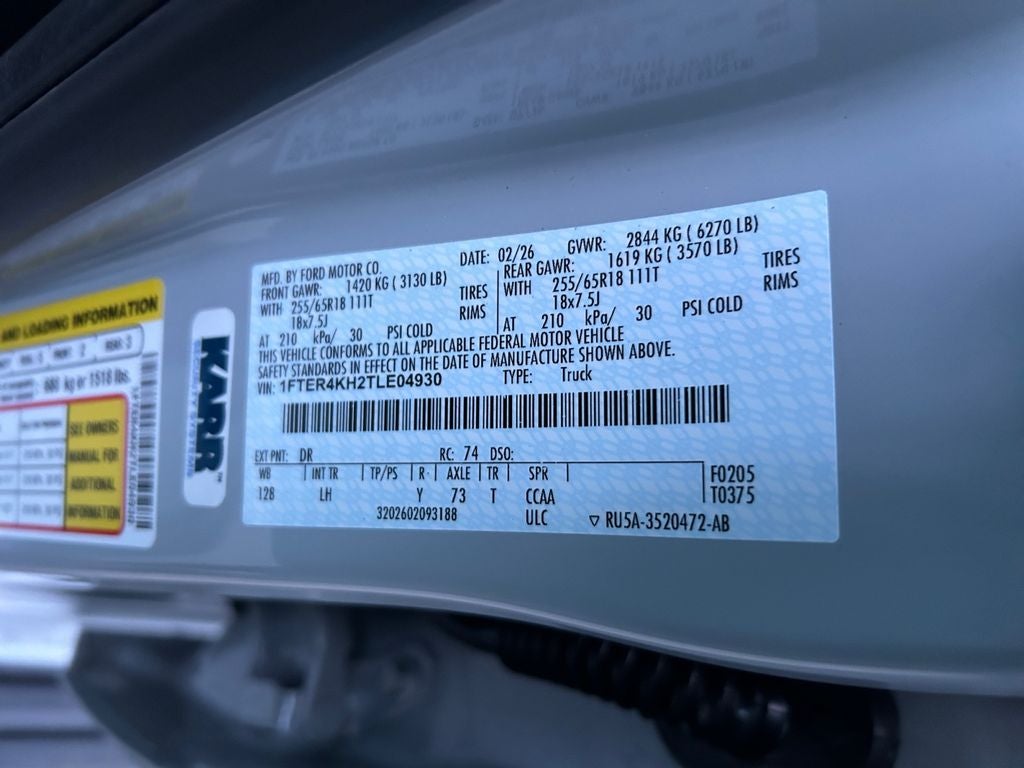 2026 Ford Ranger Lariat