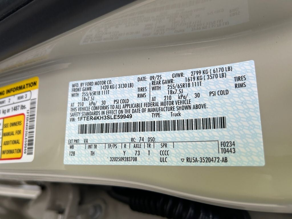 2025 Ford Ranger Lariat