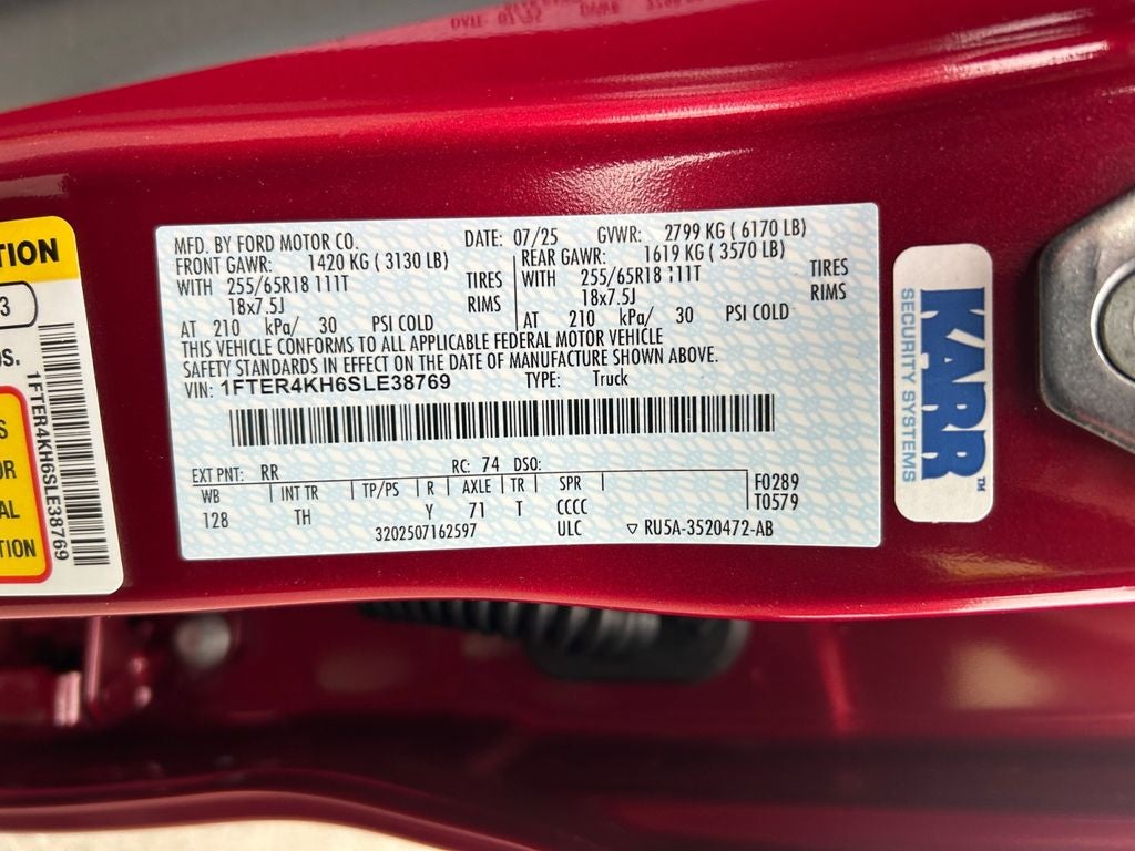 2025 Ford Ranger Lariat