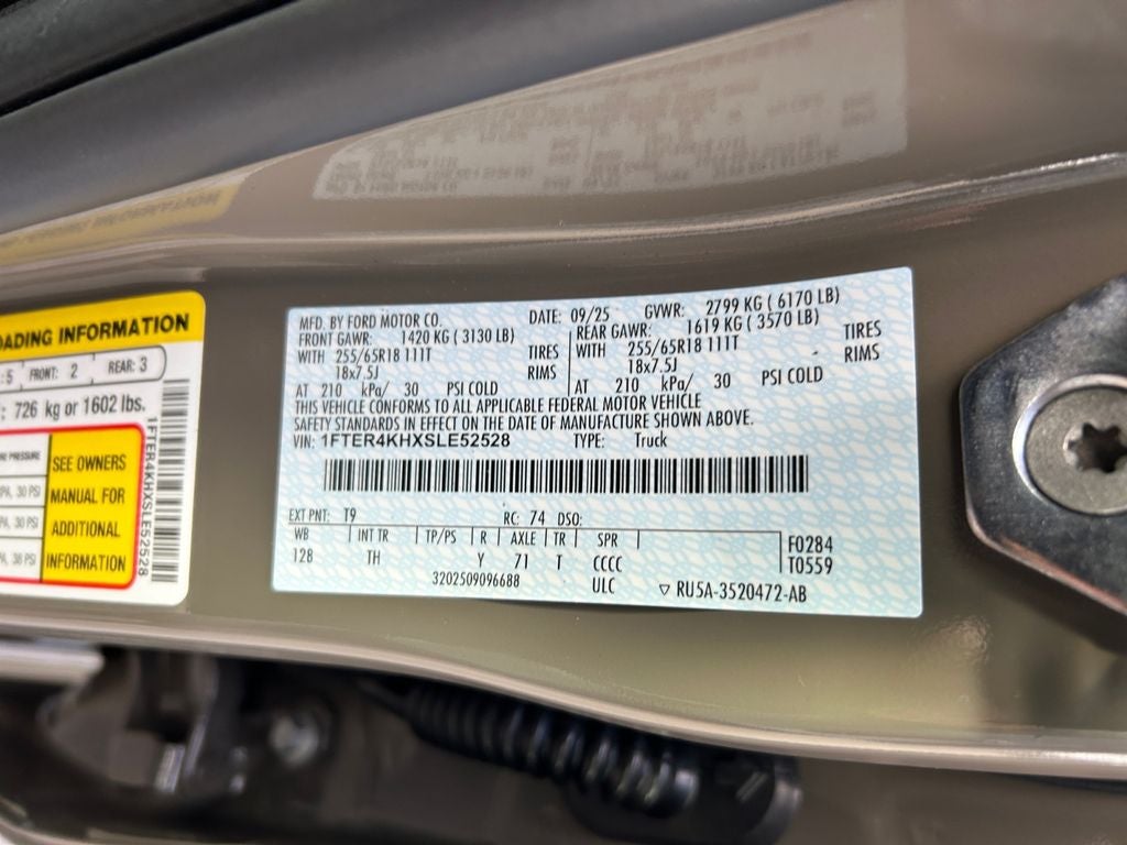 2025 Ford Ranger Lariat