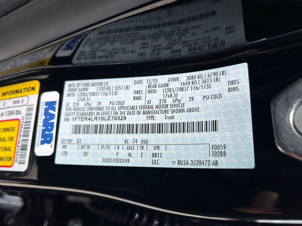 2025 Ford Ranger Raptor