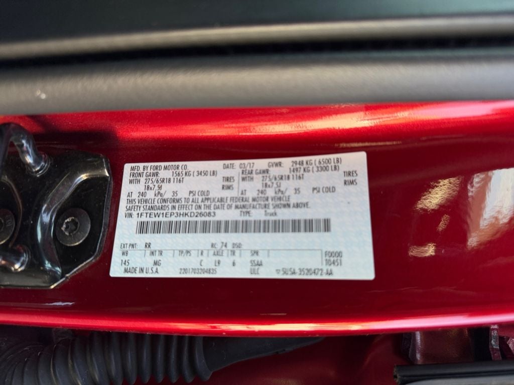 2017 Ford F-150 XLT