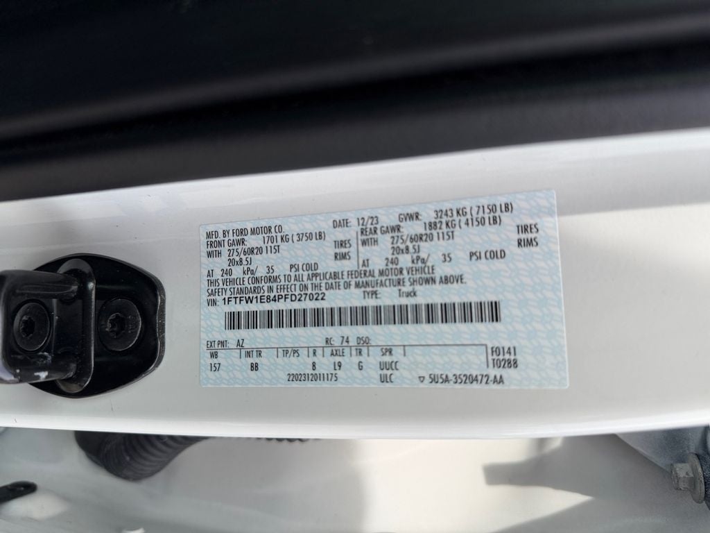 2023 Ford F-150 Platinum