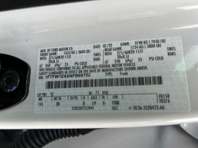 2022 Ford F-150 Lariat