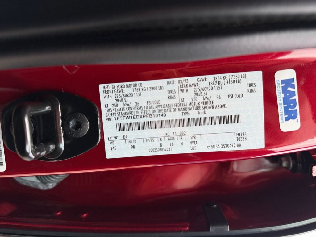 2023 Ford F-150 Platinum Hybrid