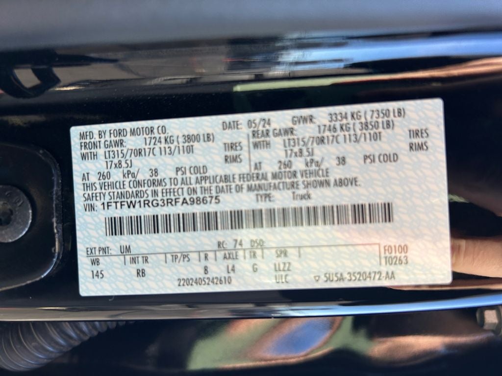 2024 Ford F-150 Raptor