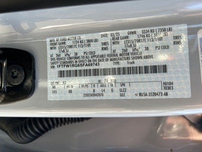 2025 Ford F-150 Raptor