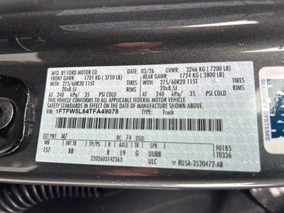 2026 Ford F-150 Lariat