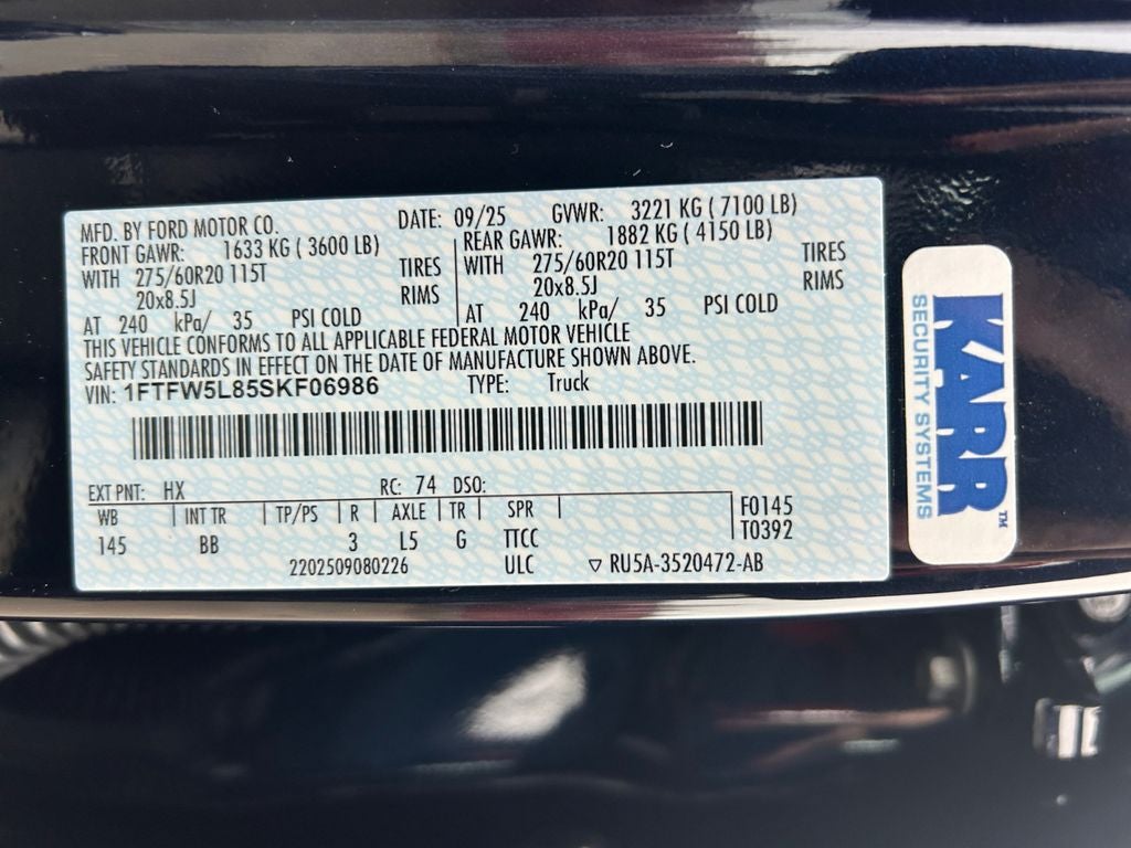 2025 Ford F-150 Lariat