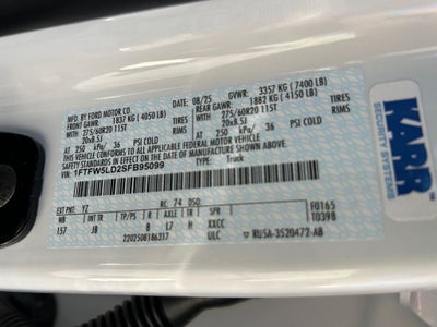 2025 Ford F-150 Lariat