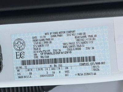 2025 Ford F-150 Lariat