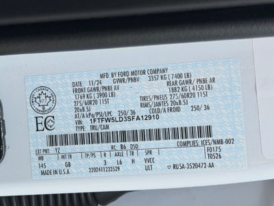 2025 Ford F-150 Lariat