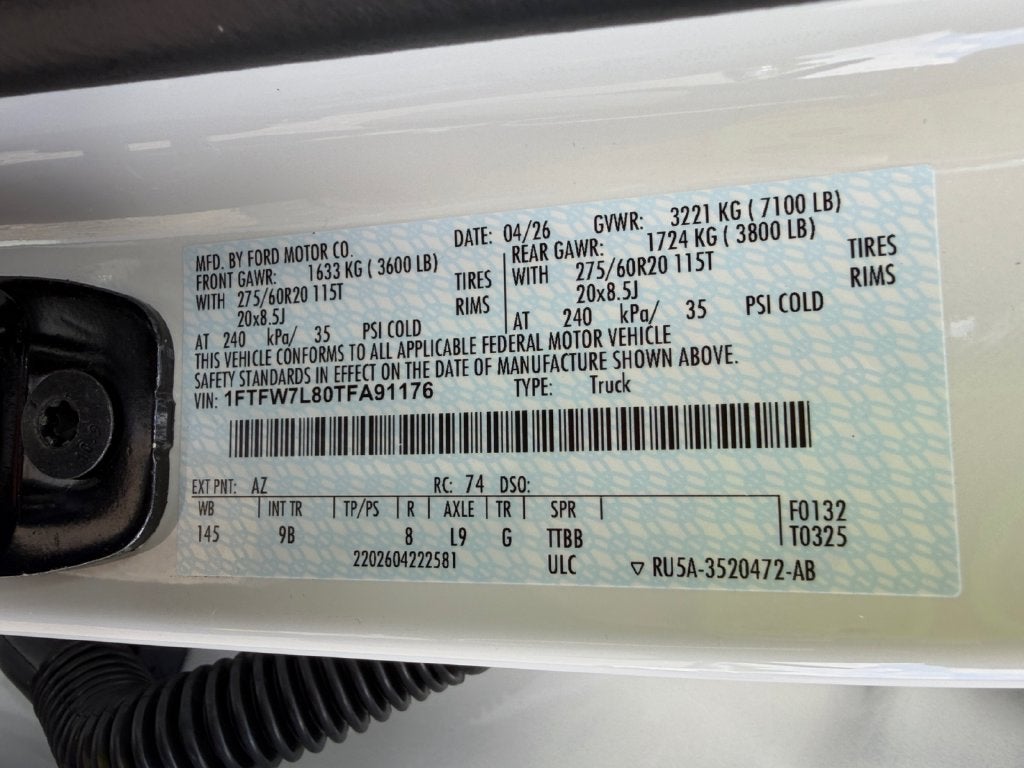 2026 Ford F-150 Platinum