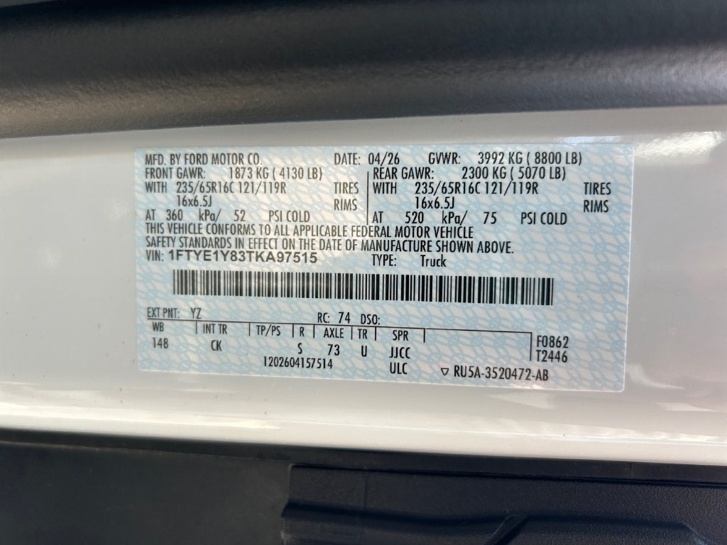 2026 Ford Transit-150 Base