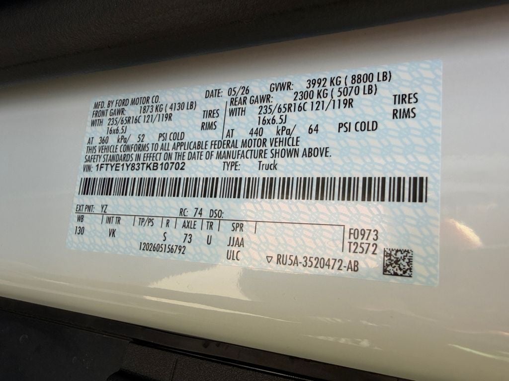2026 Ford Transit-150 Base
