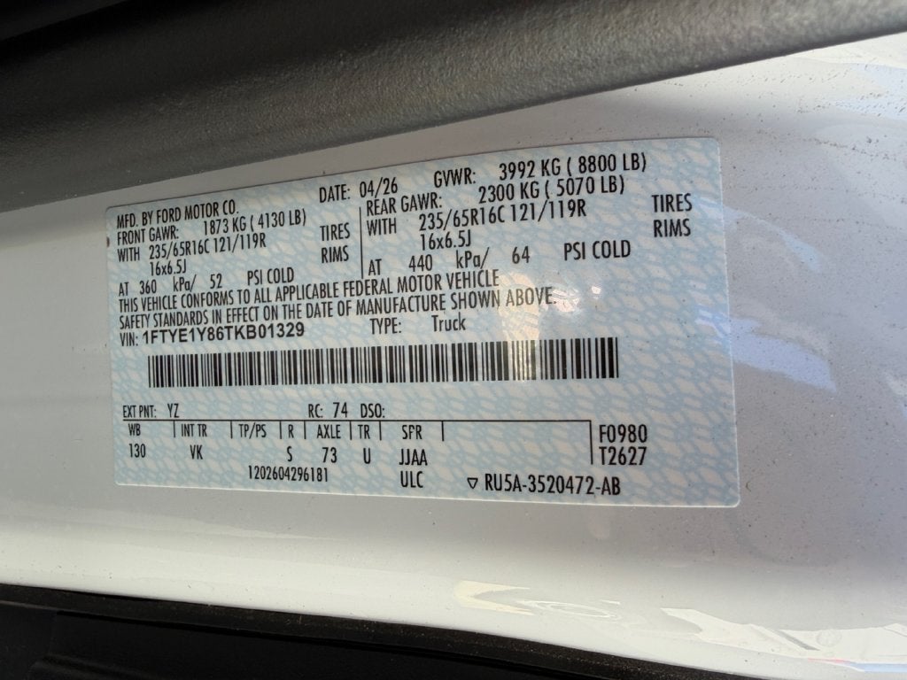 2026 Ford Transit-150 Base