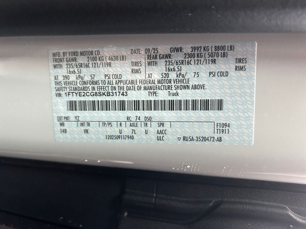 2025 Ford Transit-150 Base