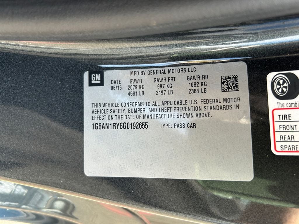 2016 Cadillac ATS-V Base